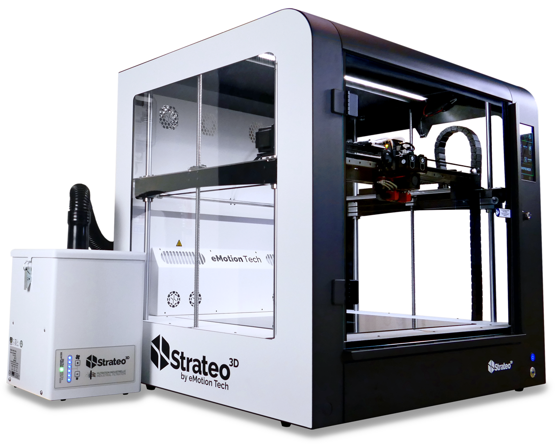 eMotionTech Strateo3D DUAL600 3D Printer